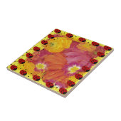 Ladybug Art Tegeltje (Zijkant)