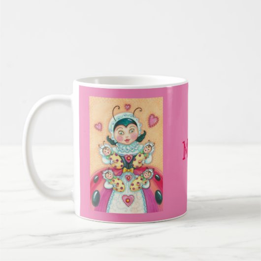 LADYBUG BABIES ... MOM MUG (Gauche)