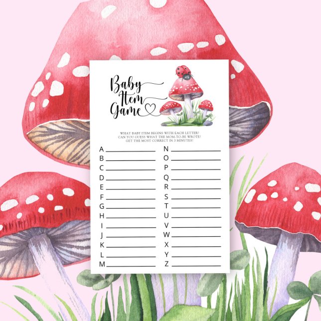 Ladybug - Baby Item spel. Baby shower spel (Creator heeft geüpload)