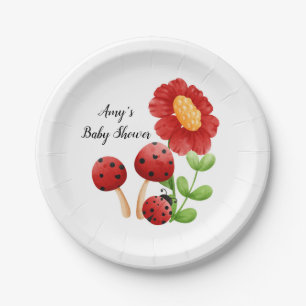 Ladybug Baby shower Paper Bord