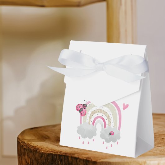 Ladybug Baby shower Party Favor Boxes Bedankdoosjes