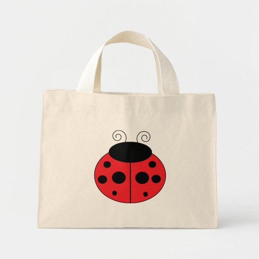 Ladybug Bag Mini Tote Bag (Voorkant)