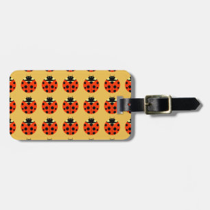 ladybug bagagelabel