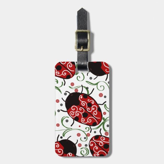 Ladybug Bagagelabel (Voorkant verticaal)