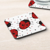 Ladybug Bier Onderzetter (Linkerzijde)