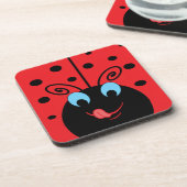 Ladybug Bier Onderzetter (Linkerzijde)