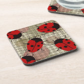 LADYBUG BIER ONDERZETTER (Linkerzijde)