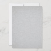 Ladybug Birthday Invitation Black Red Kaart (Achterkant)