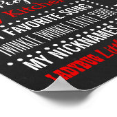 Ladybug Birthday Party chalkboard poster (Hoek)