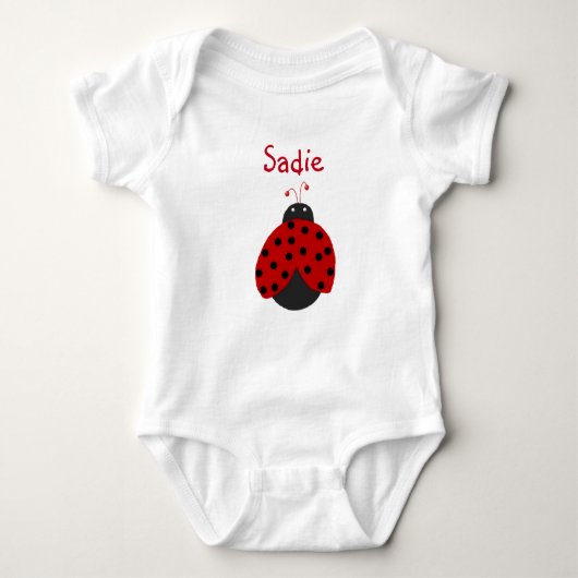 Ladybug Bodysuit (Voorkant)