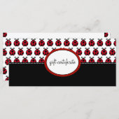 Ladybug Boutique Style Cadeaubonnen (Voorkant / Achterkant)