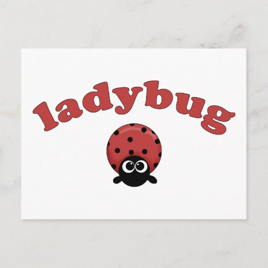 Ladybug Briefkaart (Voorkant)