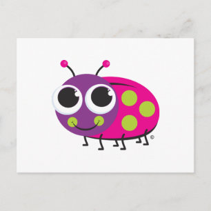 Ladybug-Briefkaart Briefkaart