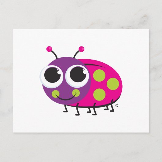 Ladybug-Briefkaart Briefkaart (Voorkant)