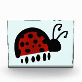 Ladybug-Briefkaart Fotoblokken (Voorkant)