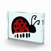 Ladybug-Briefkaart Fotoblokken (Rechts)