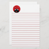 Ladybug Briefpapier (Voorkant / Achterkant)