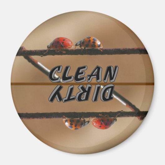 Ladybug Buddies Animal Dishwasher Magneet (Voorkant)