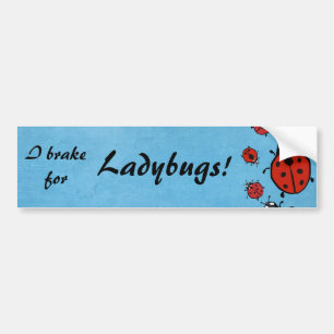 Ladybug-Bumpersticker Bumpersticker