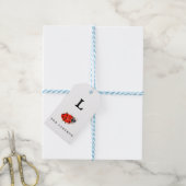 Ladybug Cadeaulabel (Met Touw)