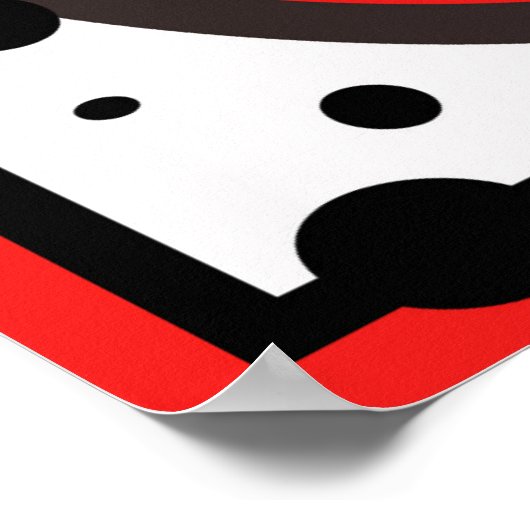 Ladybug Canvas afdrukken Poster (Hoek)