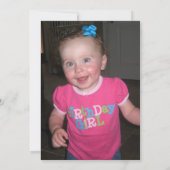 Ladybug Carte Postale Anniversaire Fête Invitation (Dos)