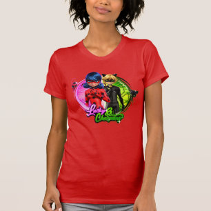Ladybug & Cat Noir   Lucky & Charming T-shirt