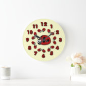 Ladybug Clock Grote Klok (Huis)