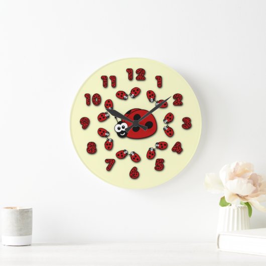 Ladybug Clock Grote Klok (Huis)