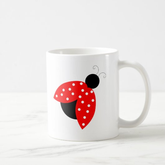 Ladybug Coffee Mok Cup (Rechts)