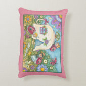 Ladybug Cottage ACCENT COUSSIN frontière (Dos(Vertical))
