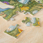 Ladybug Cottage Interlocking PUZZLE (Côté)