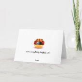 Ladybug Cupcake carte d'anniversaire (Dos)
