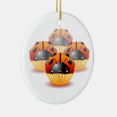 Ladybug Cupcakes Ornament (Rechts)