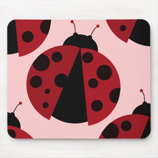 Ladybug Cute Muismat (Voorkant)