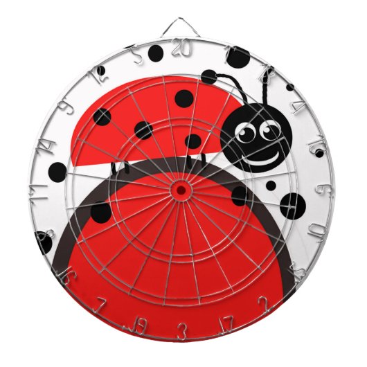 Ladybug Dart Board Dartbord (Voorkant)