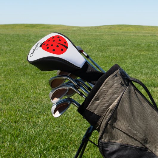 Ladybug Design Golfheadcover (Insitu)