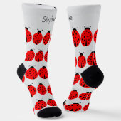 Ladybug  Design Sokken (Gebogen)