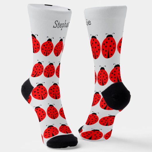 Ladybug  Design Sokken (Gebogen)