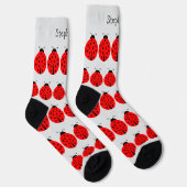 Ladybug  Design Sokken (Rechts)