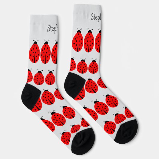 Ladybug Design Sokken (Rechts)