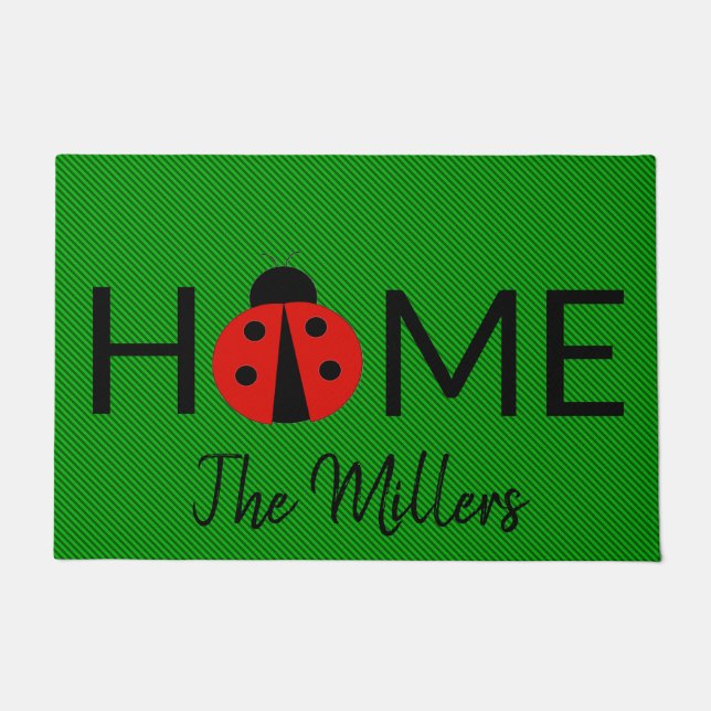 Ladybug Deurmat (Voorkant)