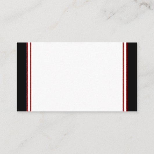 Ladybug Diaper Raffle Tickets Informatiekaartje (Achterkant)