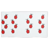 Ladybug dot kever Lucky Custom Destiny's Kussensloop (Voorkant-Links)