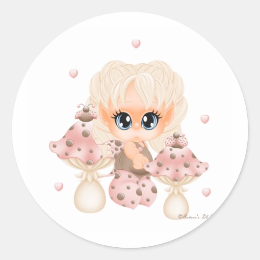 LadyBug Dromen - stickers (Voorkant)