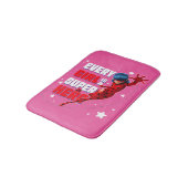 Ladybug Elk meisje is een superheld Badmat (Gekanteld)