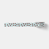 Ladybug en Turquoise Gingham Natuur Pattern Lint (Voorkant)