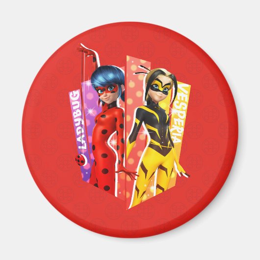 Ladybug en Vesperia Graphic Magneet (Voorkant)