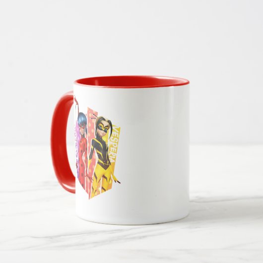 Ladybug en Vesperia Graphic Mok (Voorkant links)