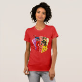Ladybug en Vesperia Graphic T-shirt (Voorkant volledig)